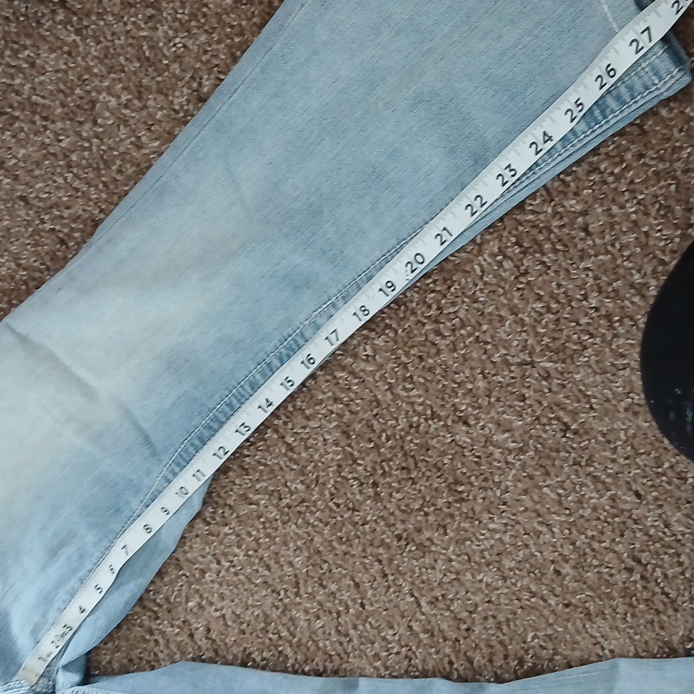 Seven7 Rocker Slim Light Wash Jeans Size 6 - Picture 14 of 16
